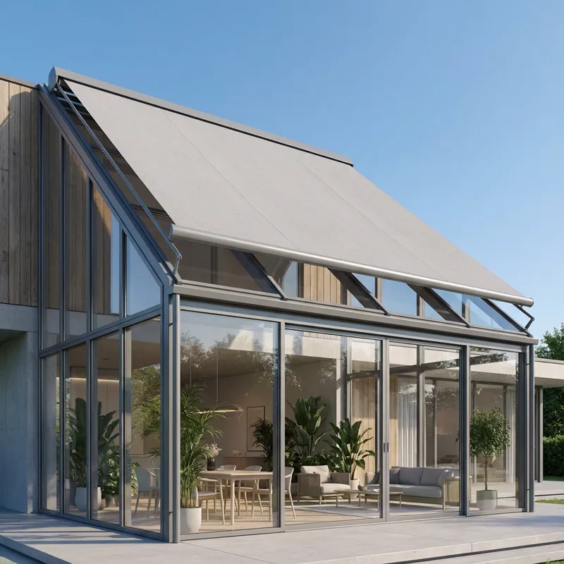 Sonnenschutzsystem Wintergarten