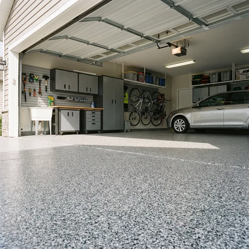 Epoxidharzboden Garage